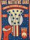 Dave Matthews Band 2020 Methane Poster Saratoga Springs Vote