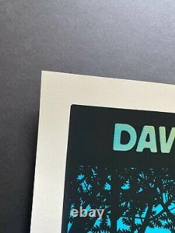 Dave Matthews Band 2021 Mohegan Sun 11/8/21 Uncasville EMBOSSED Methane Poster