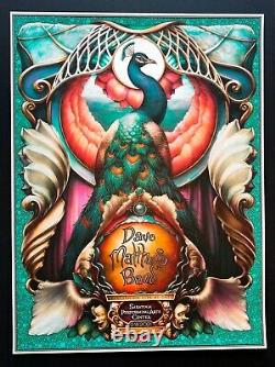 Dave Matthews Band 2021 SPAC 9/18/21 Saratoga Springs Concert Poster NC Winters