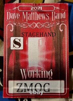 Dave Matthews Band 2021 Working Stagehand Pass