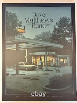 Dave Matthews Band 2022 Brandon MS Nicholas Moegly DMB Poster Print #/540