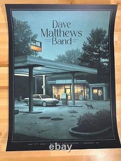 Dave Matthews Band 2022 Nicholas Moegly poster Brandon, MS