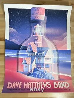 Dave Matthews Band 2022 Shawn Ryan poster Mountain View, CA