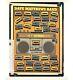 Dave Matthews Band 2022 Tour Poster With Boombox And Cassette Tapes