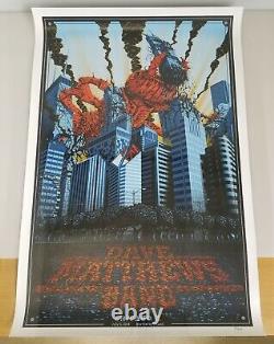 Dave Matthews Band #42 Chicago IL July 5, 2014 Northerly Island 24 x 36 Poster