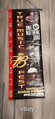 Dave Matthews Band 5' Vinyl Venue Banner, Golden Gate Park, 09.12.04 SUPER RARE