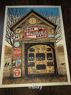 Dave Matthews Band 6/19/19 Bethel Woods, NY Poster