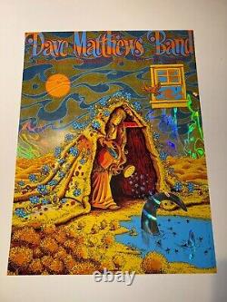 Dave Matthews Band 6/30/23 Noblesville James Flames Deer Creek Swirl Foil