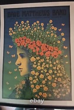 Dave Matthews Band 8.18.21 Syracuse, NY. Methane poster, numbered, mint