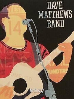 Dave Matthews Band 9/1/2012 Gorge Amphitheatre Poster 866/1350 RARE Methane
