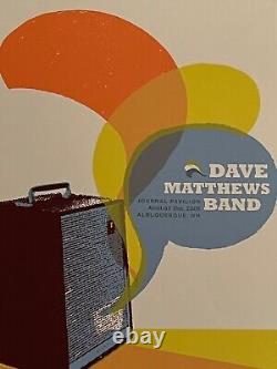 Dave Matthews Band Albuquerque New Mexico August 31 2005 Original Poster