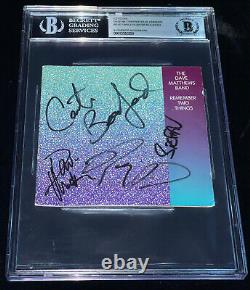 Dave Matthews Band All 4 Classic Lineup Signed Autographed CD cover BECKETT BAS