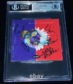 Dave Matthews Band All 5 with LeRoi Moore Signed Autographed CD cover BECKETT BAS