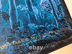 Dave Matthews Band Alpine Valley Poster 22 S/N X/110 Nocturne Variant NC Winters