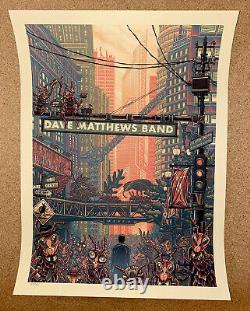 Dave Matthews Band Ants Marching Poster Official Numbered Luke Martin Sold Out