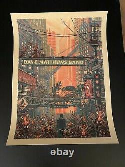 Dave Matthews Band Ants Marching Poster Official Numbered xx/1620 Luke Martin
