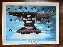 Dave Matthews Band Anvil Poster Burgettstown, PA 7/13/2012