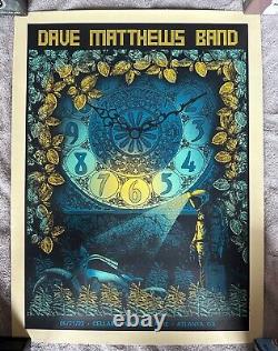 Dave Matthews Band Atlanta GA 2022 DMB Show Poster Art Print Methane 198/940