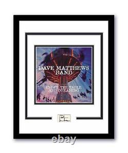Dave Matthews Band Autographed 11x14 Framed Under the Table Dreaming DMB
