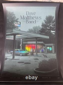 Dave Matthews Band Brandon MS AP FOIL Poster 2022 Nicholas Moegly DMB 5/17 #/45