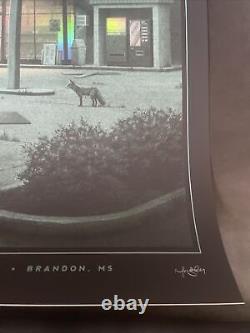 Dave Matthews Band Brandon MS AP FOIL Poster 2022 Nicholas Moegly DMB 5/17 #/45