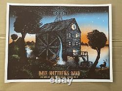 Dave Matthews Band Burgettstown Pa Concert Poster