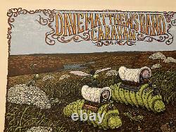 Dave Matthews Band Caravan Gorge WA Poster 2011 Spusta SIGNED
