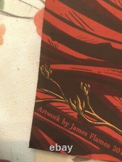 Dave Matthews Band Charlotte Concert Poster Print James Flames Signed Numbered