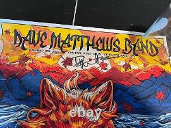 Dave Matthews Band Charlottesville VA 11/11/2023 DAVE MATTHEWS SIGNED POSTER
