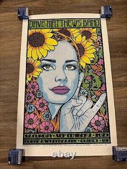 Dave Matthews Band Chuck Sperry Gorge N2 2023 Show Edition Poster S/N 9/2/23