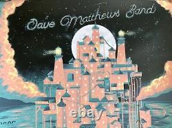 Dave Matthews Band Clarkston Poster 8/11 2021 concert tour dte energy