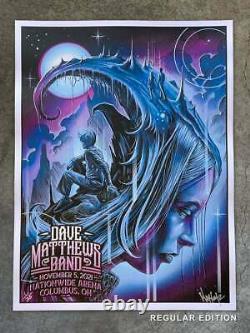 Dave Matthews Band Columbus Poster Regular Edition /25 Signed F4D Studios