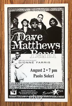Dave Matthews Band Concert Poster 1995