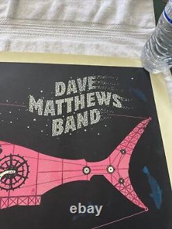 Dave Matthews Band Concert Poster 2013 Cruzan West Palm Beach Numbered