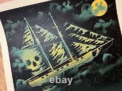 Dave Matthews Band Concert Poster 2018 Times Union Center Albany NY Pirate Ship