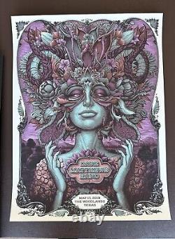 Dave Matthews Band Concert Poster 5/17/19 The Woodlands, Texas N. C. Winters