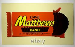 Dave Matthews Band Concert Poster Hershey PA 7/24/2009 747/1150 DMB Reeses