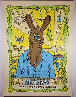 Dave Matthews Band Concert Poster N1 Hartford, CT 6/5/2009 363/800 DMB