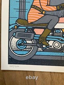 Dave Matthews Band Concert Summer 2019 Tour Poster Orange Variant Taxi City Dog