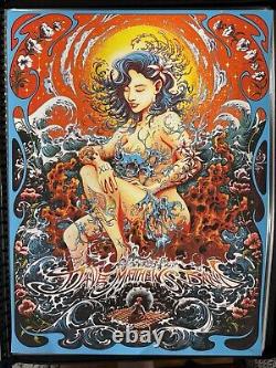 Dave Matthews Band Crash Into Me Poster 2021 by Miles Tsang DMB