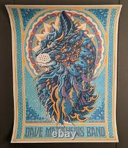 Dave Matthews Band DMB Drive-In Poster 11/19/2020 The Warehouse Session