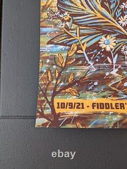 Dave Matthews Band DMB Poster 10/9/21 Fiddler's Green Greenwood Village CO