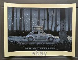 Dave Matthews Band DMB Poster 8/24/14 Greek Theatre Berkeley CA
