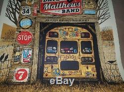 Dave Matthews Band DMB Poster Bethel Woods 6/19/19 not MSG SPAC Sperry
