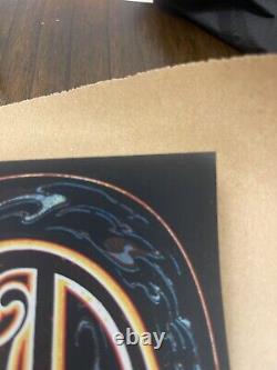 Dave Matthews Band DMB Poster Quincy WA Gorge Miles Tsang AP /50 Swirl Foil Spac