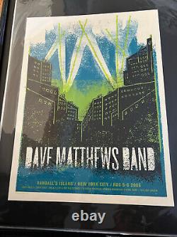 Dave Matthews Band DMB Poster Randall's Island 2006 NYC Bela Fleck Gov't Mule
