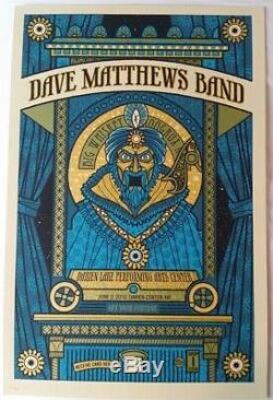 Dave Matthews Band Darien Center Poster 2010 Methane Fortune Teller Zoltar DMB
