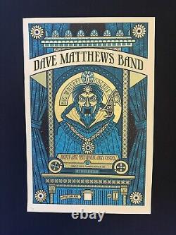 Dave Matthews Band Darien Lake NY June 2, 2010 Numbered Zoltar Poster