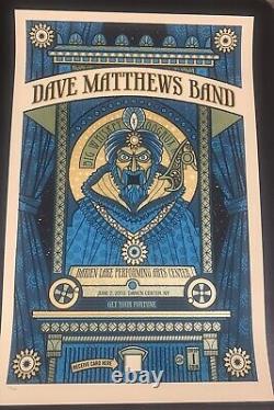 Dave Matthews Band Darien Lake NY June 2, 2010 Numbered Zoltar Poster 325/400