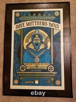 Dave Matthews Band Darien Lake NY June 2, 2010 Numbered Zoltar Poster 344/400